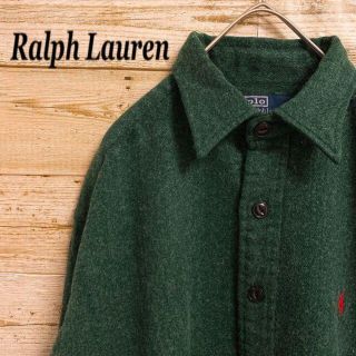 ポロラルフローレン(POLO RALPH LAUREN)の《BDシャツ》ポロラルフローレン　Polo Ralph Lauren 刺繍　L(シャツ)