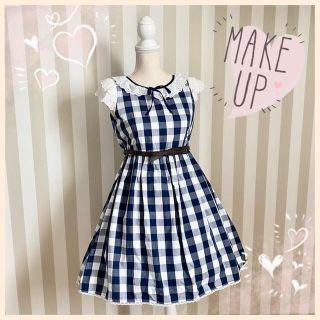 アクシーズファム(axes femme)の＊axesfemme kawaii＊2点＊チェックワンピース＊アクシーズファム＊(ひざ丈ワンピース)