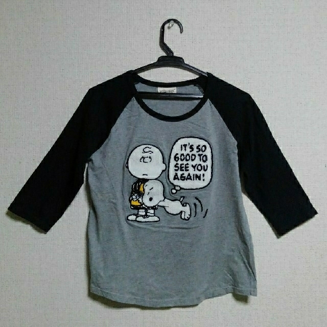 SNOOPY(スヌーピー)のスヌーピー Tシャツ レディースのトップス(Tシャツ(長袖/七分))の商品写真