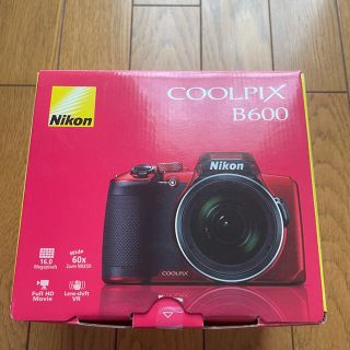 ニコン(Nikon)の(最終値下げ) Nikon coolpix b600 レッド(コンパクトデジタルカメラ)