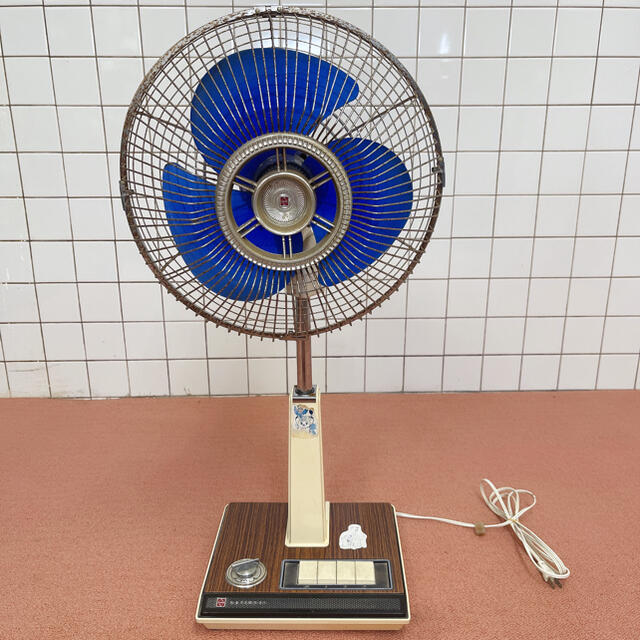 最新デザインの 昭和レトロ 扇風機 - 扇風機