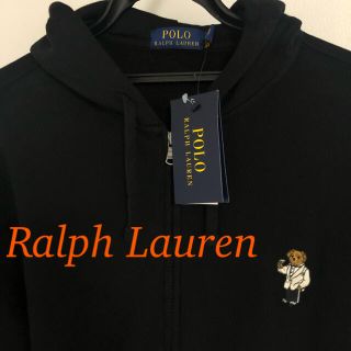 ラルフローレン(Ralph Lauren)の希少！Ralph Lauren タキシード ポロベア　フルジップパーカー(パーカー)