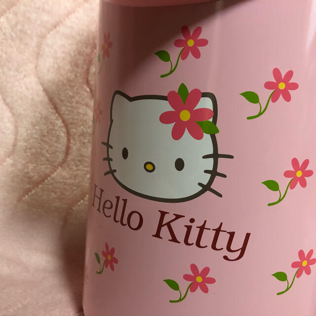 ハローキティ(ハローキティ)の【希少】Hello Kitty  エアーポット ガラス製卓上魔法瓶    インテリア/住まい/日用品のキッチン/食器(その他)の商品写真