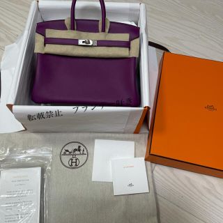 エルメス(Hermes)のエルメス   バーキン25 HERMES アネモネ　ヴォースイフト　2020年製(ハンドバッグ)