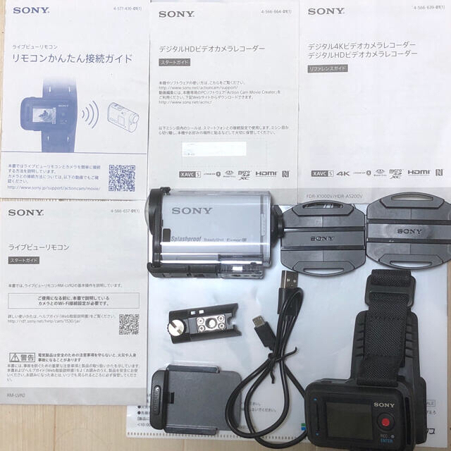 新規購入SONY HDR-AS200VR アクションカメラ・ウェアラブルカメラ