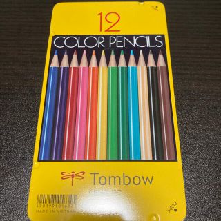 トンボエンピツ(トンボ鉛筆)のTombow 色鉛筆　12色(色鉛筆)