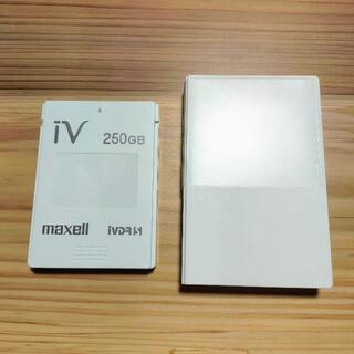 マクセル(maxell)のmaxell iVDR-S 250GB カセットHDD(テレビ)