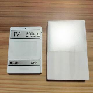 マクセル(maxell)のmaxell iVDR-S 500GB カセットHDD(テレビ)