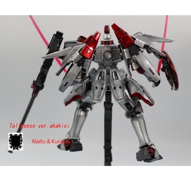 ガンプラ完成品 MGトールギス全塗装 完成品 キャンディ塗装+グラデーション塗装