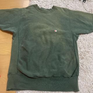 激レア 90s リバースウィーブ チャンピオン 半袖スウェット 古着 珍ピオン