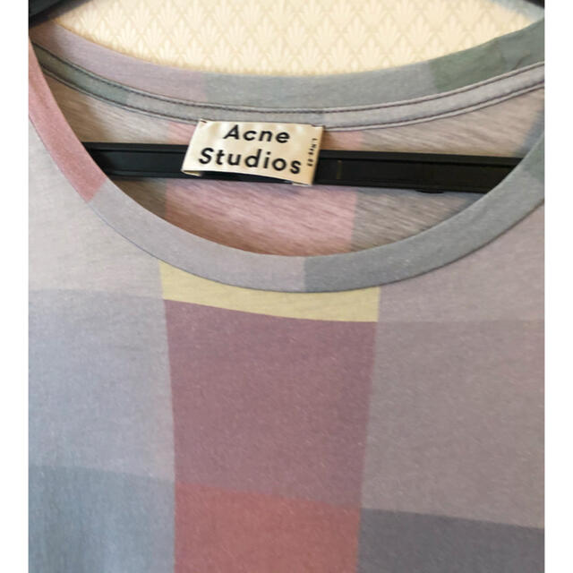 ACNE(アクネ)のAcneStudios マルチカラーTシャツ   S レディースのトップス(Tシャツ(半袖/袖なし))の商品写真