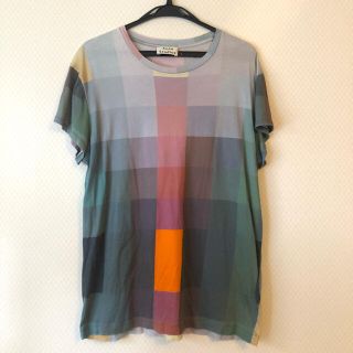 アクネ(ACNE)のAcneStudios マルチカラーTシャツ   S(Tシャツ(半袖/袖なし))