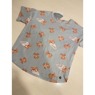 フタフタ(futafuta)の新品　130 　フタフタ　フタくま　半袖　Ｔシャツ　フタフタ　　くま(Tシャツ/カットソー)