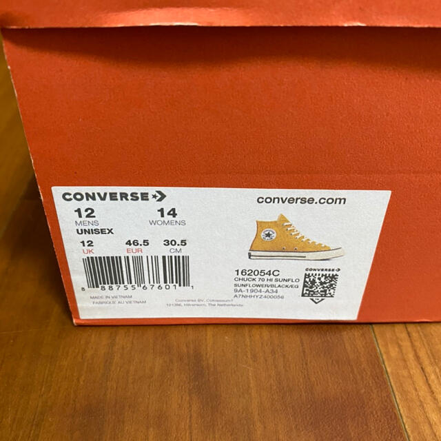 即納爆買い CONVERSE - サンフラワー 新品未使用 コンバース チャックテイラー ct70 ハイカットの通販 by とうもろこし's shop|コンバースならラクマ お得高評価