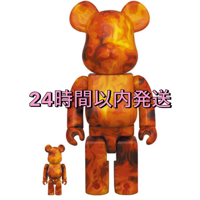 送料無料BE@RBRICK SSUR FIRE 100％&400％