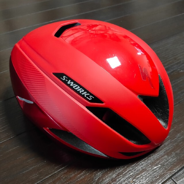 Specialized(スペシャライズド)のSPECIALIZED　S-Works EvadeⅡ　ヘルメット　赤 スポーツ/アウトドアの自転車(ウエア)の商品写真