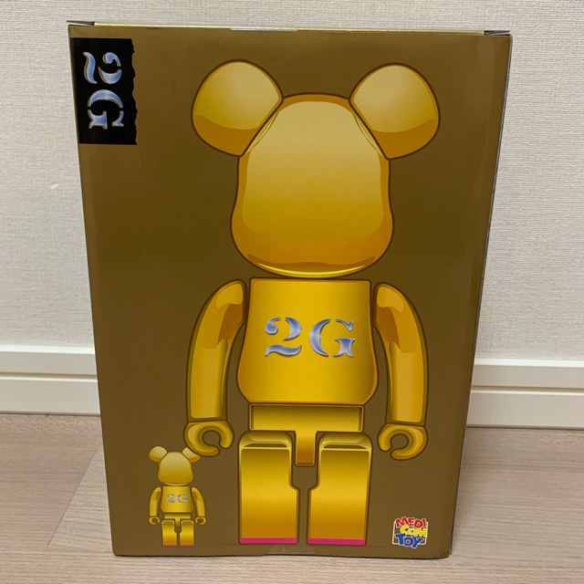 BE@RBRICK SORAYAMA 2G GOLD Ver 100％ 400％