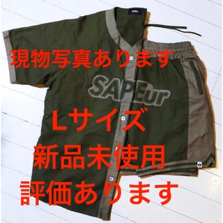 SAPEur サプール シャツ OD Duck Shooting Shirts