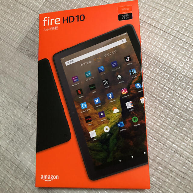 fire HD10 32GBブラック新品