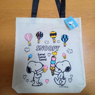 スヌーピー(SNOOPY)のスヌーピー　エコバッグ　レジ袋　手さげ(バッグ)