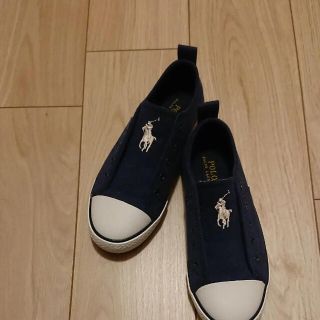 ポロラルフローレン(POLO RALPH LAUREN)の✩.*˚ポロ ラルフローレン 紐なし スニーカー 23 ✩.*˚(スニーカー)