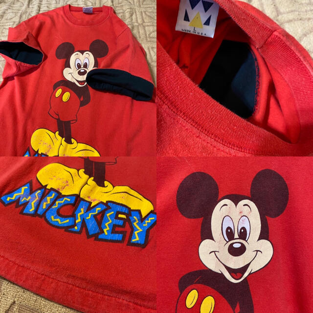 Disney ディズニー ミッキーマウス Tシャツ の通販 by ttt｜ディズニーならラクマ - 80's Disney Mickey 特価セール