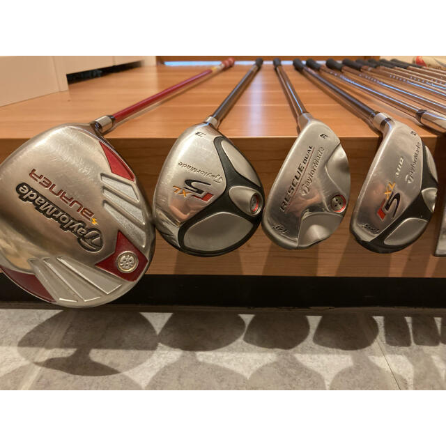 ゴルフクラブセット　TaylorMade　キャディバック付　初心者向け 6