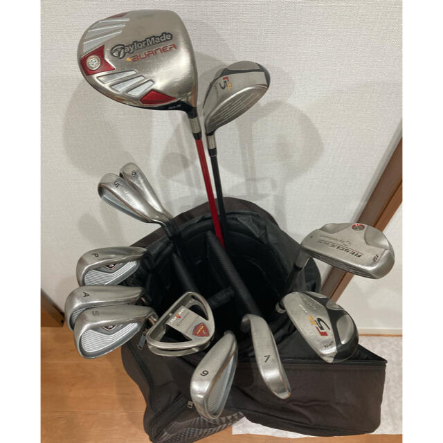 ゴルフクラブセット　TaylorMade　キャディバック付　初心者向け 8