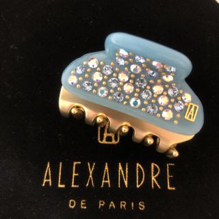 アレクサンドルドゥパリ(Alexandre de Paris)の新品　アレクサンドルドゥパリ  クリップ　4.5㎝(バレッタ/ヘアクリップ)