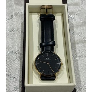 ダニエルウェリントン(Daniel Wellington)のダニエルウェリントンDW【36mm】オールブラック(腕時計)