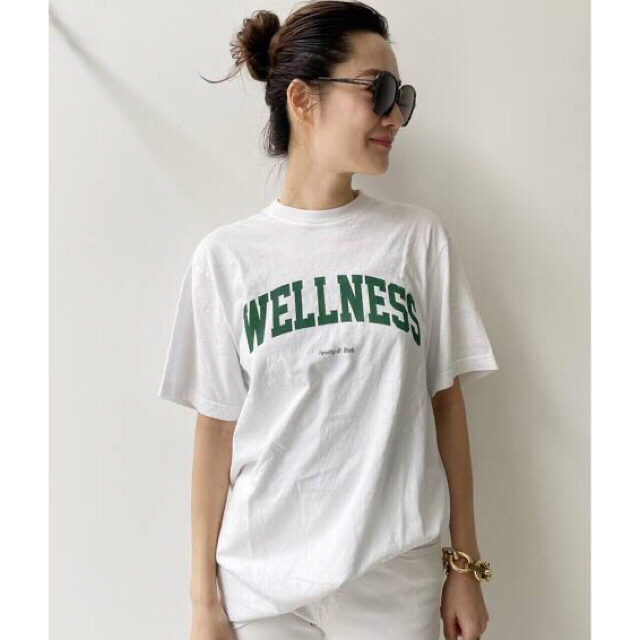 L'Appartement DEUXIEME CLASSE(アパルトモンドゥーズィエムクラス)のsporty&rich wellness ivy tee  Sサイズ レディースのトップス(Tシャツ(半袖/袖なし))の商品写真