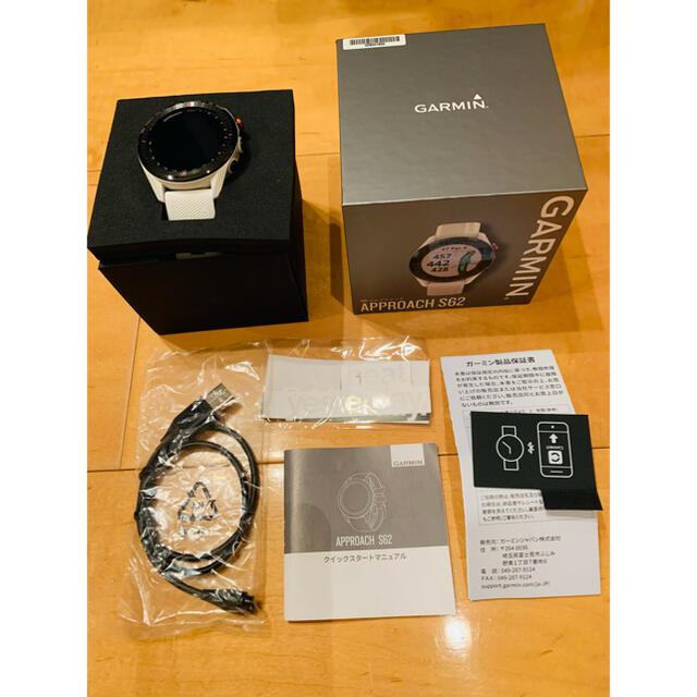 専用】GARMIN ガーミンS62 白 ホワイト 専用】GARMIN ガーミンS62 白 ホワイト