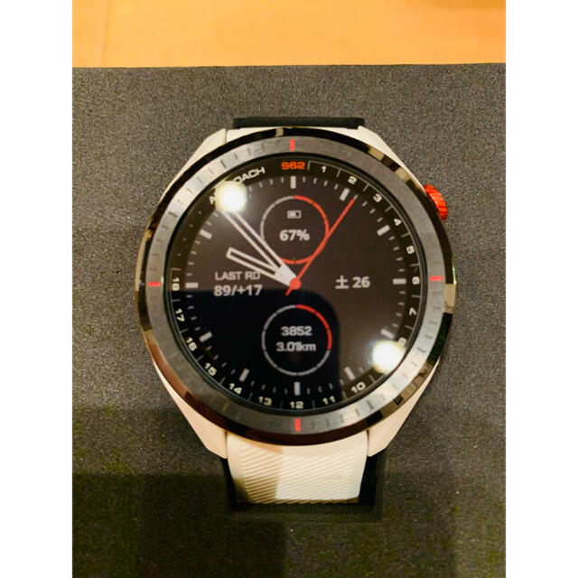 GARMIN(ガーミン)の【専用】GARMIN ガーミンS62 白　ホワイト スポーツ/アウトドアのゴルフ(その他)の商品写真