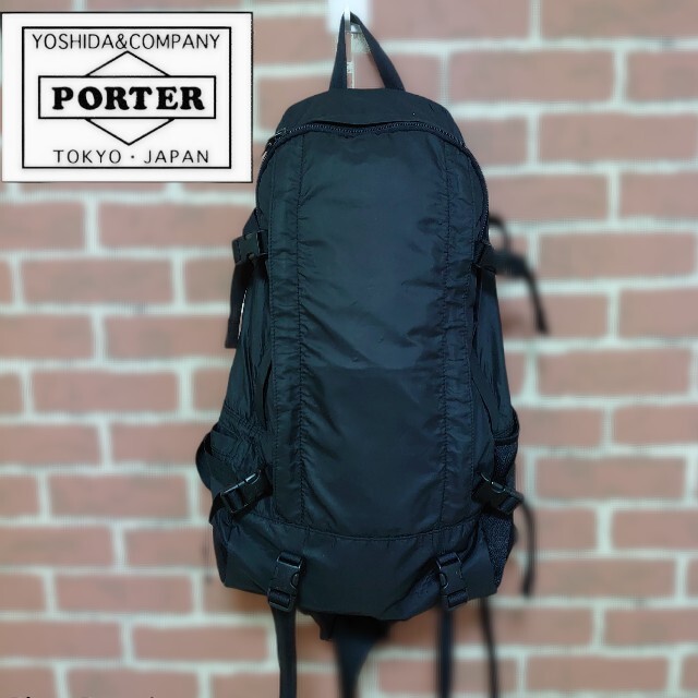 PORTER EXTREME RUCKSACK バックパック 大容量 軽量 黒 リュック