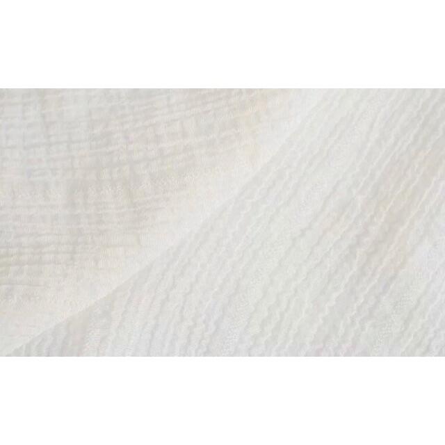 ZARA(ザラ)の💠6月新作🦋4636◆white ホワイト レース フリル シャツ ブラウス レディースのトップス(シャツ/ブラウス(長袖/七分))の商品写真