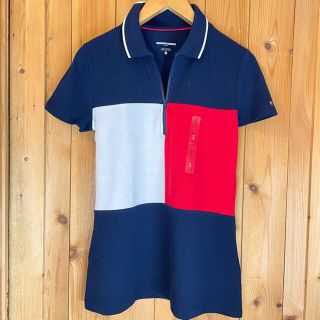 トミーヒルフィガー(TOMMY HILFIGER)のUS限定モデル！大人気フラッグ/半袖ポロシャツ【S】トミー/半袖Tシャツ(ポロシャツ)