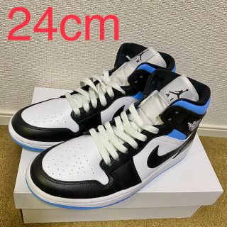 ナイキ(NIKE)の人気レア！ NIKE WMNS AIR JORDAN 1 UNIVERSITY(スニーカー)