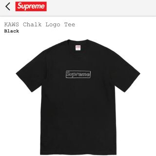 シュプリーム(Supreme)のSupreme KAWS Chalk Logo Tee Sサイズ(Tシャツ/カットソー(半袖/袖なし))