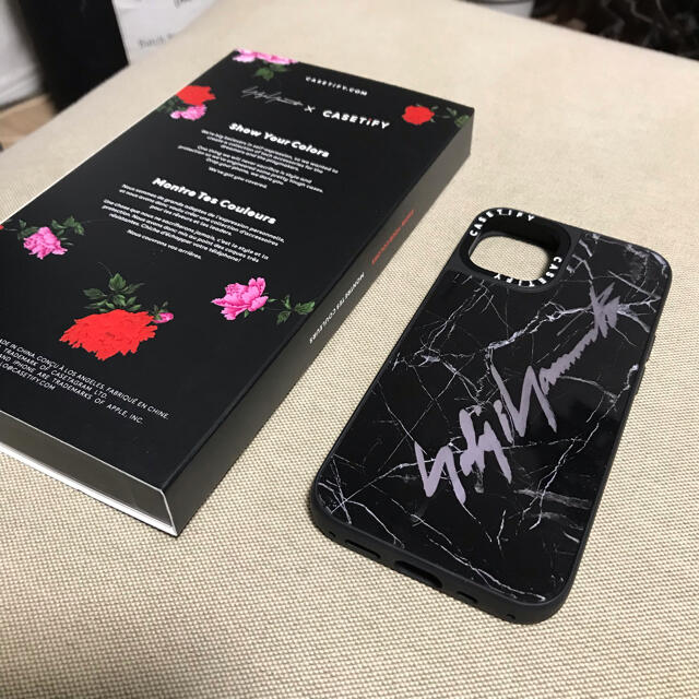 込★Yhoji Yamamoto×CaseTify★iPhone 12 miniスマホ/家電/カメラ