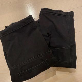 ユニクロ(UNIQLO)のユニクロ　マタニティレギンスパンツ　黒 2本(マタニティボトムス)