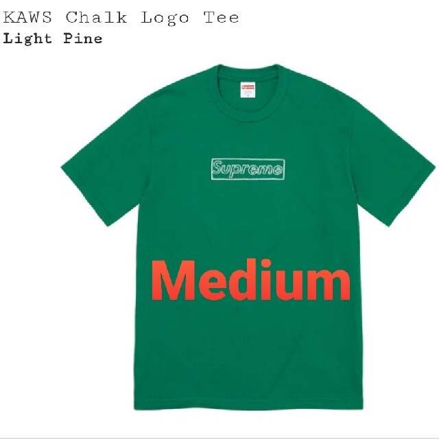 Supreme　Kaws Chalk Logo Tee