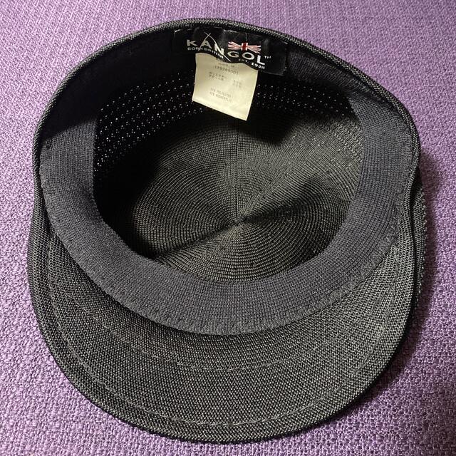 KANGOL(カンゴール)のKANGOL カンゴール 帽子　ハンチング　黒　キッズ キッズ/ベビー/マタニティのこども用ファッション小物(帽子)の商品写真