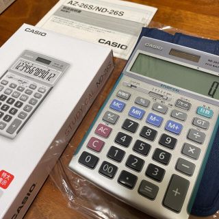 CASIO - CASIO製 ND-26S プロ用実務電卓 日本電卓技能検定協会 推奨