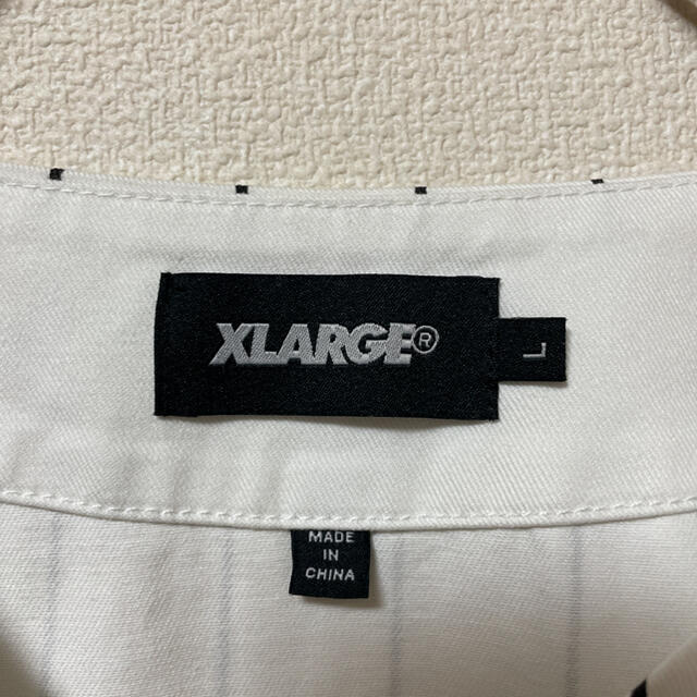 XLARGE(エクストララージ)のXLARGE【エクストララージ】ベースボールシャツ！ビッグロゴ刺繍！ストリート！ メンズのトップス(シャツ)の商品写真