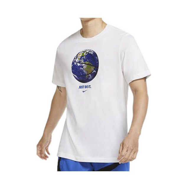 新品 NIKE ナイキ メンズ 半袖Tシャツ L バスケットボール 地球