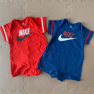 ナイキ(NIKE)のNIKE  ロンパース　70㎝　双子ちゃん(ロンパース)