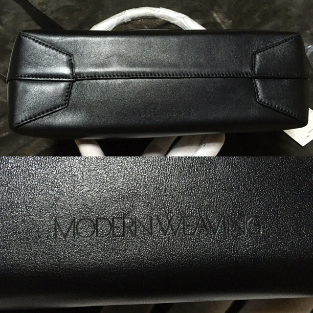 DEUXIEME CLASSE(ドゥーズィエムクラス)のMODERN WEAVING✵新品✵レザー2wayトート✵定価７万７千円✵米国製 レディースのバッグ(ハンドバッグ)の商品写真