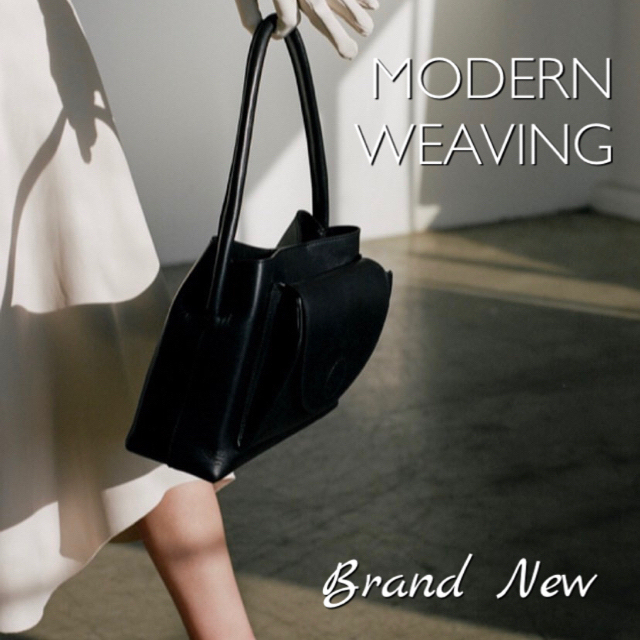 DEUXIEME CLASSE(ドゥーズィエムクラス)のMODERN WEAVING✵新品✵レザー2wayトート✵定価７万７千円✵米国製 レディースのバッグ(ハンドバッグ)の商品写真