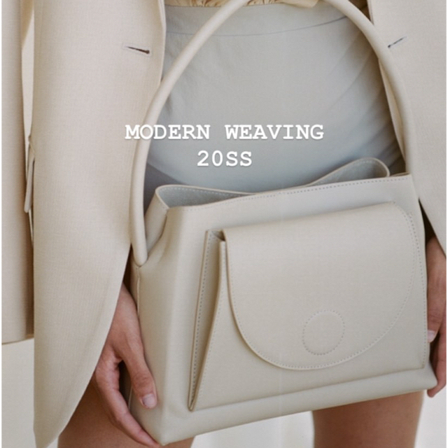 DEUXIEME CLASSE(ドゥーズィエムクラス)のMODERN WEAVING✵新品✵レザー2wayトート✵定価７万７千円✵米国製 レディースのバッグ(ハンドバッグ)の商品写真