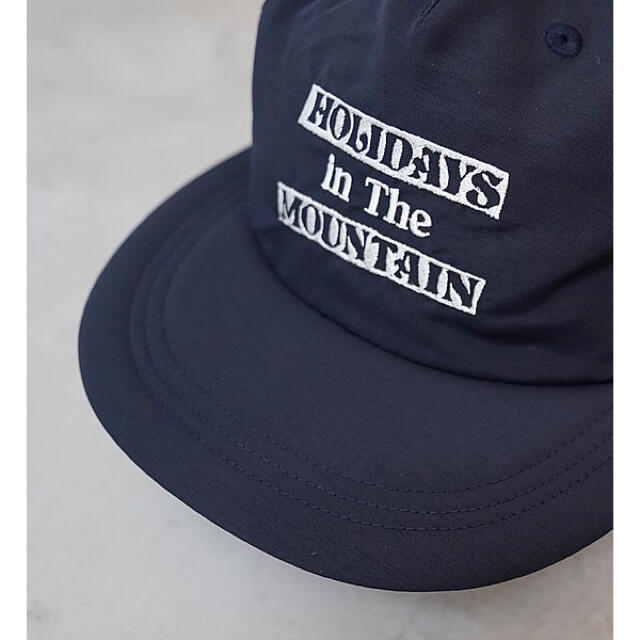 MOUNTAIN RESEARCH(マウンテンリサーチ)のMOUNTAIN RESEARCH " HOLIDAY CAP " NAVY メンズの帽子(キャップ)の商品写真